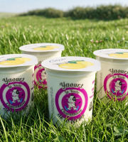 La Vache Charentaise - Yaourt fermier au citron x8