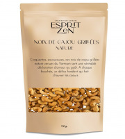 Esprit Zen - Noix de Cajou grillées nature - Sachet refermable de 100g