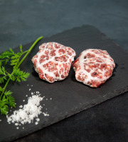 Nature viande - Crépinette de veau aux trompettes de la mort armagnac (Race Limousine) – 200g