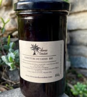 L’Oliveraie du Coudon - CONFITURE DE CASSIS BIO 300Gr