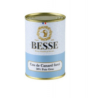 Foie Gras BESSE - Cou de canard farçi 400g