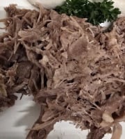 Ferme de la Paumerais - EFFILOCHE DE POULET CUIT - 500 Gr