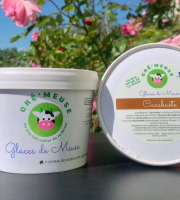 Glaces de Meuse - Crème Glacée - "Cacahuète" 360gr