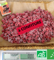 LES JARDINS DE KARINE - Framboise pour confitures surgelée - 1kg