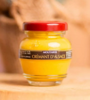 Domaine des Terres Rouges - Moutarde au Crémant d'Alsace 55G