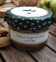 Les Moulins Aufiés - Terrine de magret de canard  à la figue 180g