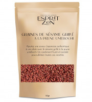 Esprit Zen - Graines de Sésame grillé à la Prune Umebochi - Sachet Zip de 50g