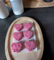 Le Beurre Dupont - Beurre "Coeur" fraise 6x20g