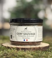 Venandi Sauvage par Nature - Terrine Cerf Sauvage Français aux Trompettes de la mort et Noisettes - 12x180g