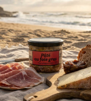 Charcuterie Aubard - Lot de 4 Paté au Foie Gras de Canard 4x180g