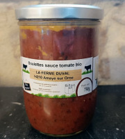 La Ferme DUVAL - Boulettes de bœuf sauce tomate Bio