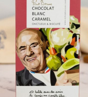 Les Produits Paul Bocuse - Tablette Chocolat Blanc Caramel 100g
