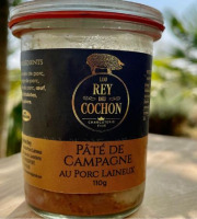 Lou Rey du Cochon - Pâté de campagne de porc laineux 110g
