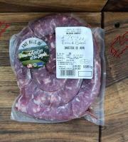 La Ferme de Cabrol - Saucisse fraîche de veau 500g
