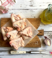 Les poulets de la Marquise - [surgelé] Ailes de poulet fermier bio - 5kg