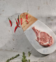 BEAUGRAIN, les viandes bien élevées - Côte de Veau Limousin (300g X 5)