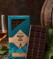 Chaloin Chocolats - Tablette la BAR'RIQUE Marc de Muscat et feuilles de figuier