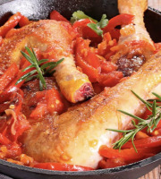 L'OLIVERAIE DU COUDON - [Précommande] POULET À LA BASQUAISE 1KG POUR 2 PERSONNES