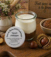 Ferme de l'Elanion - Yaourt Confiture Chataigne 125g
