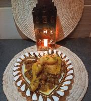 Le Paradis d'Escargot - Tajine poulet au citron confit et olives