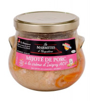 La Chaiseronne - MIJOTE DE PORC A LA CREME D'ISIGNY AOP