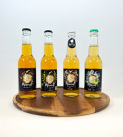 Cidre Mauret - Pack découverte 1 - Mauret'O - 4 gammes de Cidre - 12x33cl