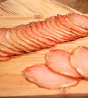 Les Jambons de Lessay - Bacon fumé et séché en tranches 80g