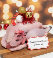 Ferme de la Paumerais - POULARDE DE LA FERME - 4 Kg (x1)