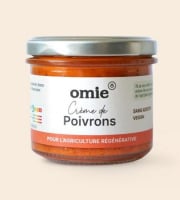 Omie - Crème de poivron bio - à l'huile d'olive vierge extra - 90 g