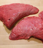 Nature viande - Poumon de Boeuf cru Bio (race limousine) entre 2,5kg et 3kg  x5