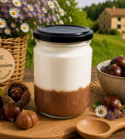 Gaec de l'Elanion - Fromage Blanc Confiture  Chataigne 130g