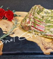 Boucherie Charcuterie Traiteur Lionel Ghérardi - Carré d'Agneau à l'Ail des Ours Label Rouge - 800g