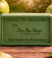 Pom Bio Berger - Savon de Marseille à la pomme verte et au jus de pomme
