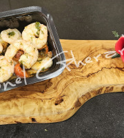 Boucherie Charcuterie Traiteur Lionel Ghérardi - Queues de Gambas en persillade à l'huile - 350g