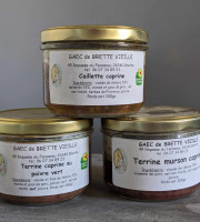 Gaec de Brette Vieille - Trio de terrines caprine