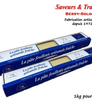 Saveurs & Traditions Berry-Sologne - Pâte feuilletée fraîche 3x1kg