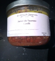 Les Délices du Scamandre - Jarret De Taureau Confit - 400 G