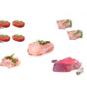 Nature et Régions - Colis Mixte Famille Veau, Porc, Bœuf