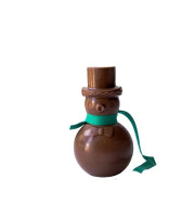Mon jardin chocolaté - Bonhomme de neige chocolat au lait
