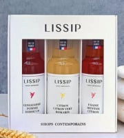 Sirops Lissip - Coffret découverte - Trio de sirops