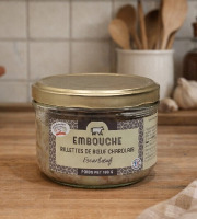 La Maison du Charolais - Rillettes de Bœuf Charolais escarboeuf 180g