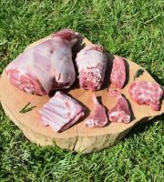 Aux Arts Salés - Demi agneau de pré-salé - 7,3 kg - livraison le 9 Octobre