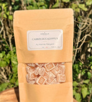 Merveille Apiculture - Bonbons au miel - Carrés Eucalyptus - 175g