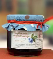 Les Perles Rouges - Confiture extra de myrtille sauvage