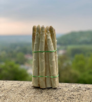Les Asperges et Framboises du Soissonnais - Asperges Blanches calibre 22+ - 5kg