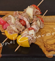 Boucherie Charcuterie Traiteur Lionel Ghérardi - Brochette de Veau marinée aux Morilles x 2
