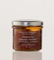 Moulin de la Veyssière - Pétales de tomates séchées à l'huile de noisette - 24x110g