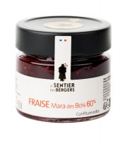 Le sentier des Bergers - Confiture extra de fraises Mara des Bois