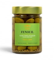 Moulin à huile Bastide du Laval - Olives variété Picholine au Fenouil