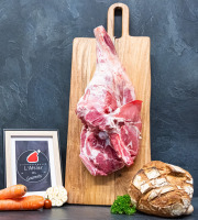 L'Atelier des Gourmets - Boucherie Charcuterie en Provence - [Précommande] Gigot d'agneau des Alpilles avec os